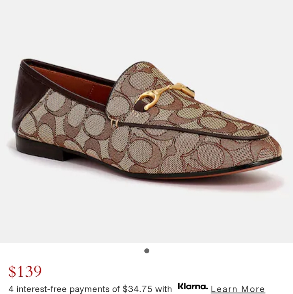 Womens Coach Loafers